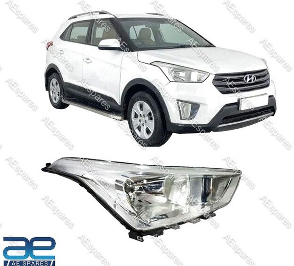 AEspares Scheinwerfer Rechts FüR Hyundai Creta 2015-2018 LED-image