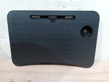 Laptop Bed/Desk Table, NEW, dark rich walnut finish, foldable, by USPHAROS