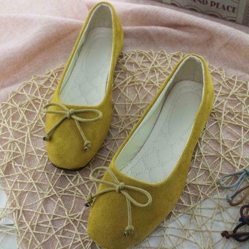 Casual Women's Ballet Ballerina Pumps Ladies Comfy Flats Slip On Loafers Shoes - Picture 10 of 25