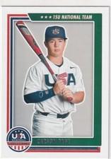 2022 USA BASEBALL RC CARSON PAGE STARS STRIPES ROOKIE #-743