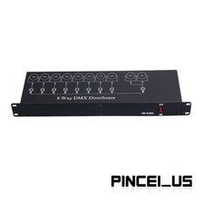 8-Channel DMX512 Signal Amplifier 30W LED High Performance DMX Splitter pe66