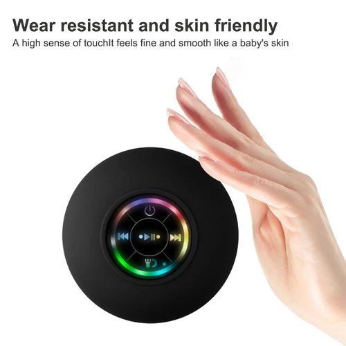 Waterproof Bluetooth Shower Speaker Bathroom Portable Wireless Hand-free Call - Picture 8 of 17