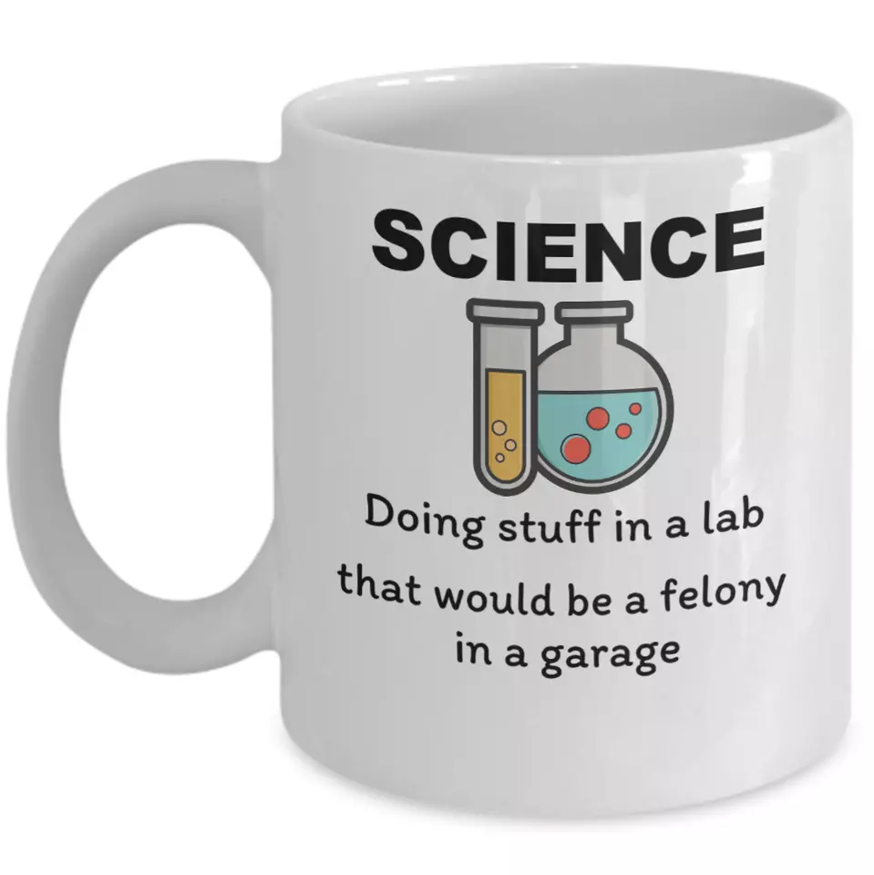 Chemistry mug - Science definition joke stuff in a lab - Funny ...