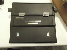 Olivetti RT-5400 typewriter.  vintage and portable and has a hard outside case thumbnail