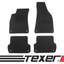 Fussmatten für Seat Exeo Bj. 2008-2013  Anthrazit / Graphit Textil Fußmatten
