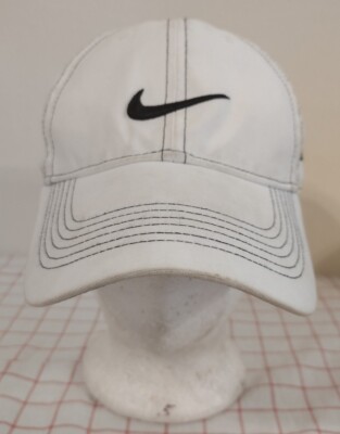 NIKEGolf Signature FD Golf Cap Hat White Adjustable Embroidered Logo