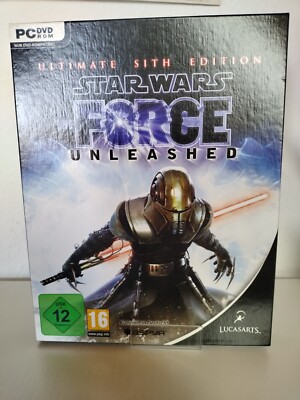 PC DVD ROM Star Wars The Force Unleashed Big Box