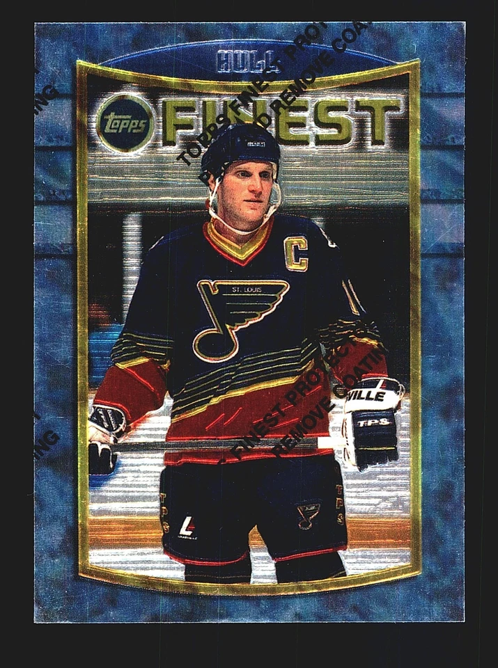 1994-95 Topps Finest Hockey 1-165 / SEE DROP DOWN MENU 4 CARD U WILL RECEIVE - Image 4 of 4