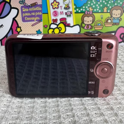 SONY Cyber-Shot DSC-WX7 Pink 16.2 MP Digital Camera w/ Battery