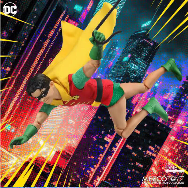 Mezco Toyz 1/12 Robin Golden Age Edition Action Figure Toy Model