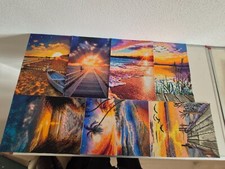 Diamond Painting Bilder 30x40 - Fertig und versiegelt, tlw. mit Rahmen 