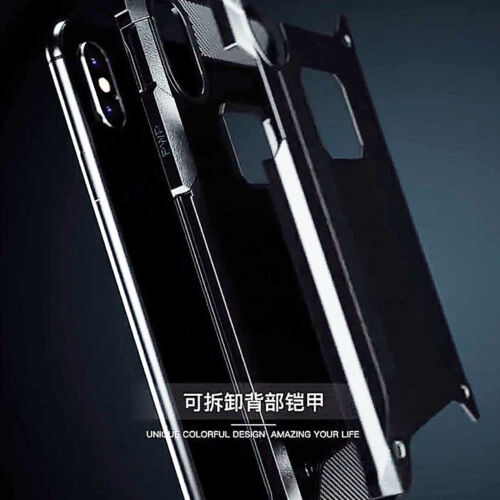 Case Cover For iPhone X XS MAX XR Armor Protective Luxury Shockproof Rugged Hard - Picture 8 of 51