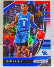 Ashton Hagans RC 2020-21 RWB Prizm Draft Picks Rookie Card #39 MIN Timberwolves