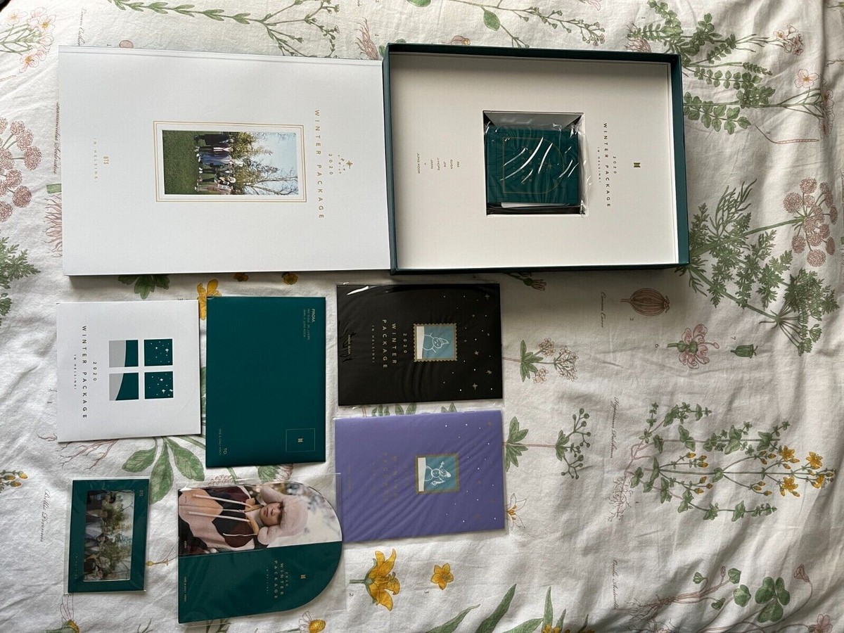 BTS Winter Package 2020 in Helsinki Official DVD + Mini Photobook