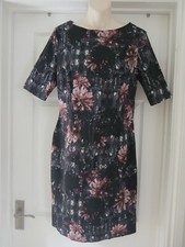 Abito Floreale Papaya Weekend Taglia 14 Versatile Lavoro Sera Festa Matrimonio Ospite