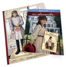 American Girl Doll Samantha Parkington Book Paper Doll Lot