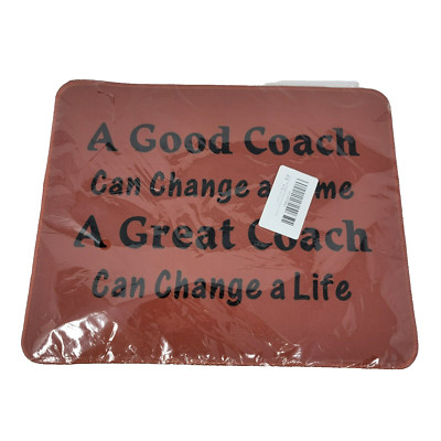 Good Coach Change Game Great Coach Change Life Mouse Pad Mat Unbranded