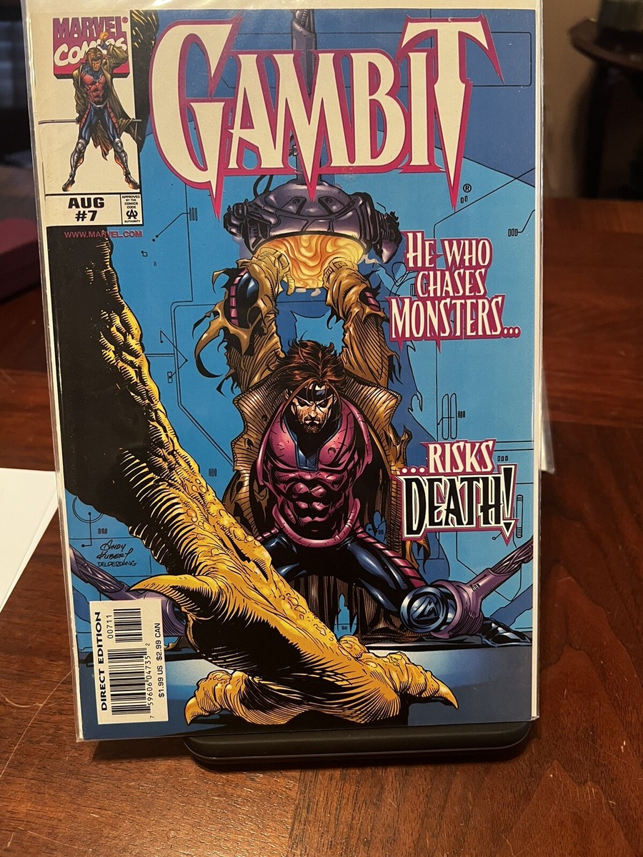 Gambit #7 (3Rd Series) Marvel Comics 1999 He Who Chases Monsters