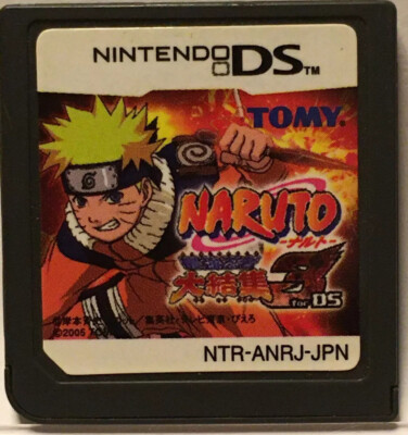 Nintendo DS NARUTO Ninja Council 2 Japanese Action Games JUMP Daikesyu 3
