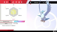 Articuno (Square ✨Shiny✨) Pokemon Sword and Shield 6IV The Crown Tundra
