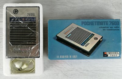 BOLTON POCKET MATE 7603 - VINTAGE RADIO - 1975 - NEU MIT KARTON!