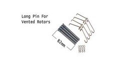 Volvo 240 Front Brake Pad Mounting Hardware For Vented Rotors 85mm Long Pins