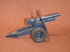 BRITAINS LTD. TOY SOLDIERS 9736 ROYAL NAVY SHIP GUN BLUE COLOR
