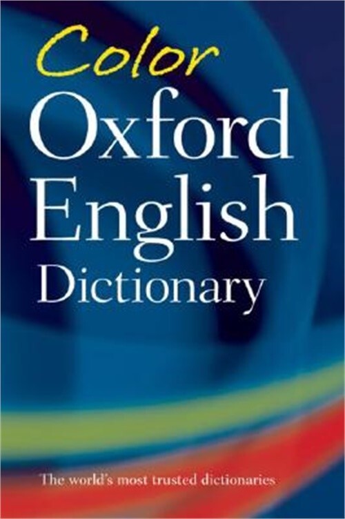 Paperback or Softback Color Oxford English Dictionary for Enhanced Learning