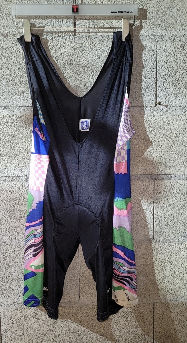 Maillot Cycliste Vintage Santini SMS - Années 80 - Pop Velo - Taille M - Occasion