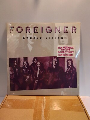 FOREIGNER - DOUBLE VISION - 1978 ATLANTIC RECORDS VINYL ALBUM FACTORY SEALED