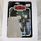 Vintage Kenner Star Wars Empire Strikes Back Cardback - Zuckuss