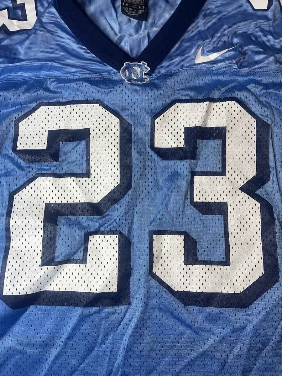 Vintage Team Nike North Carolina UNC Tar Heels 23 Football