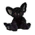 Black Devon Rex Kitten Cat Doll Stuffed Animal Plush Toy Doll Kids Gift