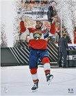 Aleksander Barkov Panthers Signed 2024 Stanley Cup Champ 16x20 Raising Cup Photo