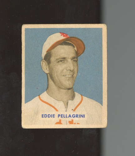 Eddie Pellagrini #172 1949 Bowman card