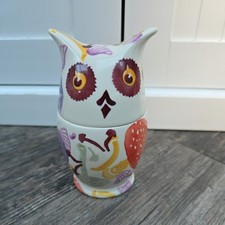 Emma Bridgewater Wild Mushrooms Small Owl Jar 