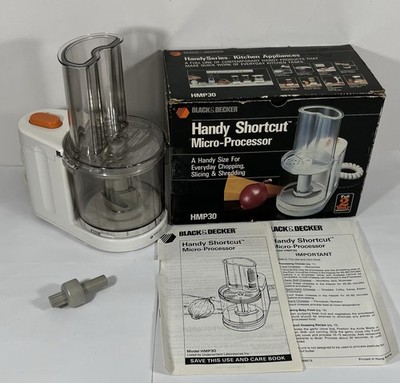 Black & Decker HMP30 Handy Shortcut Micro-Processor Handy Series - WORKS GREAT!