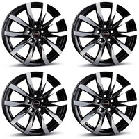 4 Cerchi Borbet CW5 7.5X18 ET43 5X120 Swmp Per Vw Amarok T5 T6 T6.1 Multivan T6.