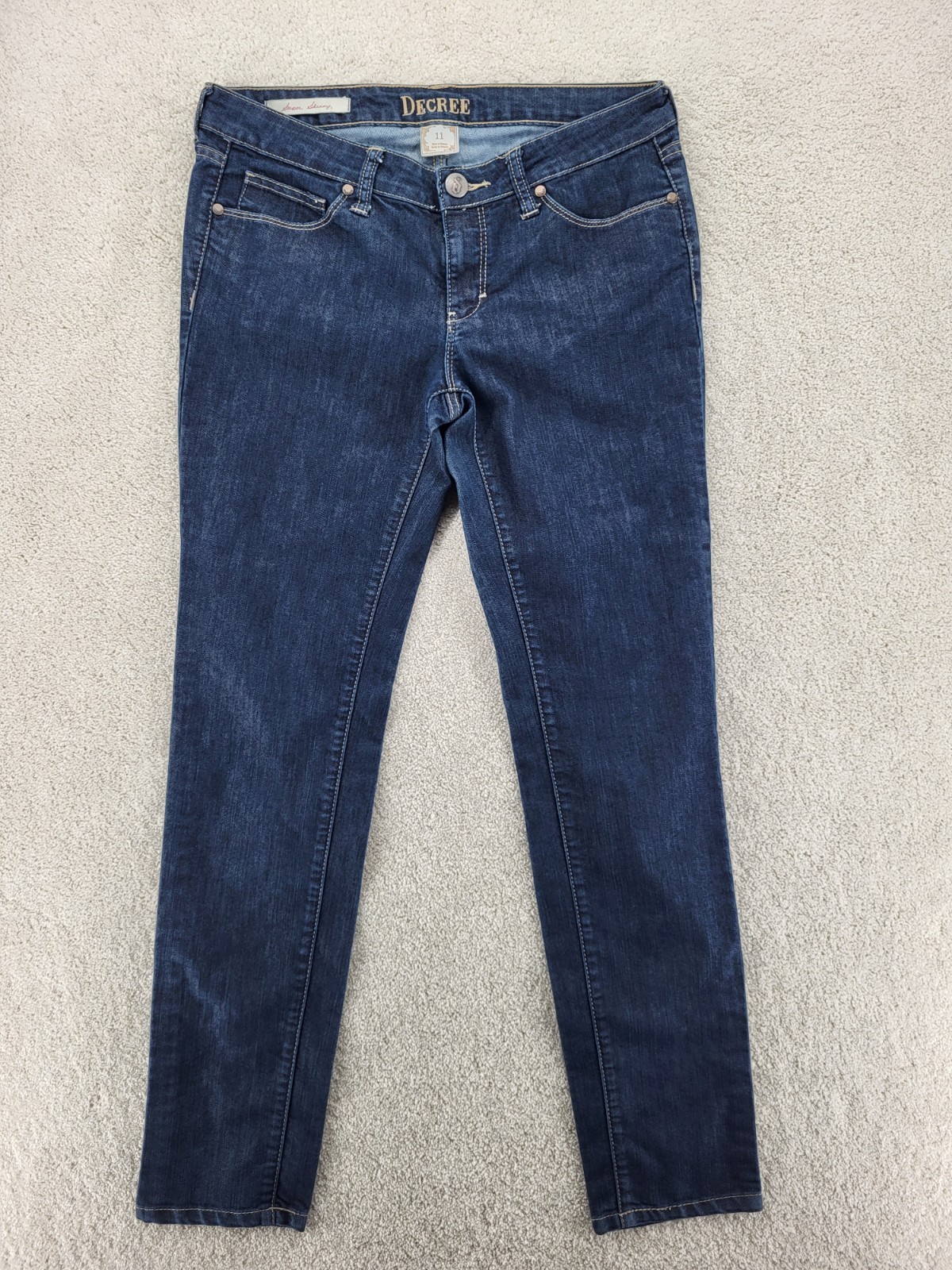 Waist 32" Blue 5 Pocket Design 31" Inseam