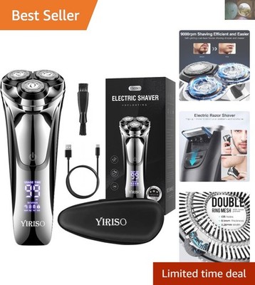 Ultra-Smooth Men's Electric X 90 Min Rotary Shaver - Waterproof & Ergonomic