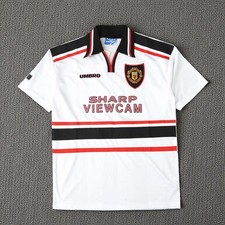 1998 Vintage Manchester United Jersey Soccer Football Retro Rare Size Medium