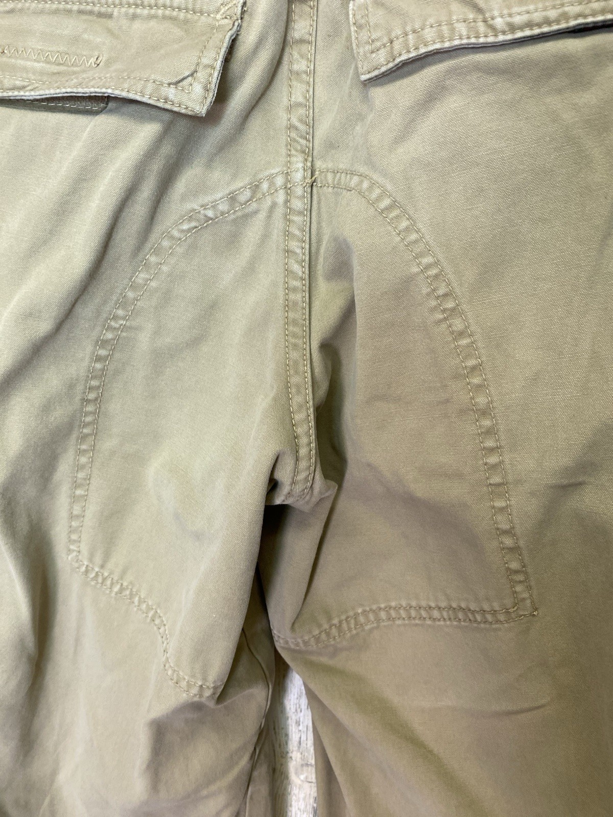 VTG JNCO Army Twill Pants Extremes Cargo Zombie Skater Sz 16 Fits 26.5”