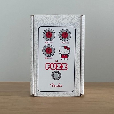 Fender Hello Kitty Fuzz Pedal White Limited Edition Discontinued