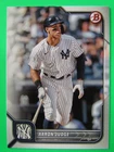 Aaron Judge 2022 Bowman #2 Baseball Base Card Yankees Future HOF F0006
