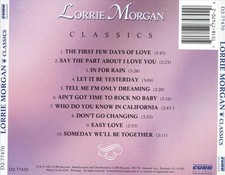 LORRIE MORGAN CLASSICS NEW CD