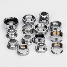 Copper Faucet Aerator Adapter 22mm Male Thread to 20mm 24mm Female Threads