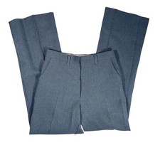 Women's Blue and Grey Trousers