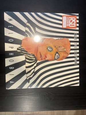 Cage The Elephant   Melophobia LP NEW Clear Vinyl White Smokey Swirls RSD
