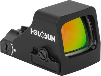 Holosun Sub-compact HS407K-X2 Dot Red Dot Sight, 1x, 6 MOA, Black, : HS407K X2