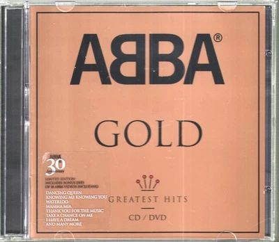 Abba Gold (Greatest Hits) CD/DVD UK Polar 2004 with bonus 18 track DVD. Info - Imagen 1 de 2